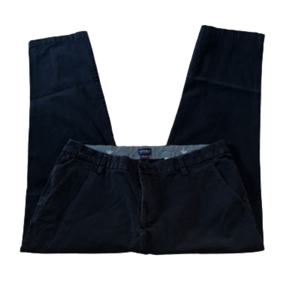 Dockers straight leg black casual dress pants size 38x32 - Picture 2 of 6